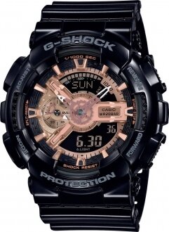 Casio G-Shock GA-110MMC-1ADR Siyah / Siyah / Bronz Kol Saati kullananlar yorumlar